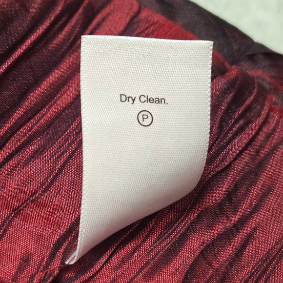 Coldwater Creek Women Quilted Zip Vest Burgundy Patterned Large 14 16 - Picture 8 of 11